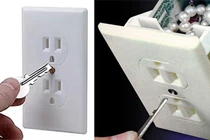 Chuỗi ngọc quý tiền tỷ giấu sau ô điện đến trộm cũng bó tay