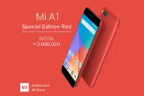 Xiaomi giới thiệu Mi A1 đỏ đặc biệt mừng Giáng sinh