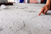 Nhà thầu Lacons bị tố thi công ẩu, công trình tiền tỷ chưa xong đã nứt