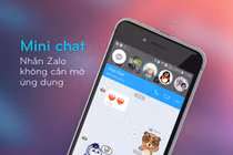 Zalo thêm tính năng nhắn tin không cần mở ứng dụng