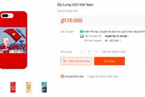 Ốp lưng smartphone in hình cổ vũ đội tuyển Việt Nam đắt khách