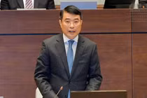 Thống đốc Lê Minh Hưng và lần đầu lên "ghế nóng" Quốc hội