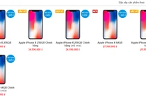 iPhone X xách tay tiếp tục giảm giá, xuống dưới 28 triệu