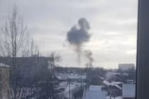 Hai UAV của Nga rơi xuống cơ sở năng lượng gây cháy