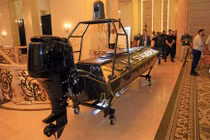 Ukraine trình làng phương tiện không người lái mặt nước Stalker 5.0