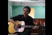 Nam sinh HV Cảnh sát hát ngọt “Chắc ai đó sẽ về“