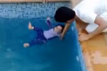 Quái chiêu dạy con của bố trẻ khiến người xem rùng mình