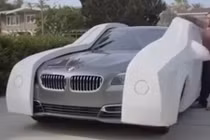 Cách bảo vệ xe sang khiến người xem ngã ngửa