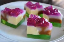 Cách làm bánh trung thu rau câu nhân flan ngon mê ly