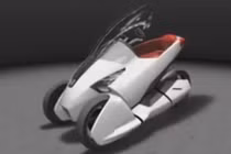 Mô tô ba bánh có thiết kế dị nhất thế giới