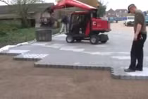 Máy lát gạch siêu độc đáo