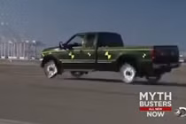 Ô tô bánh hình vuông độc nhất thế giới