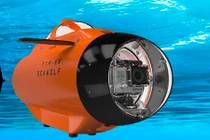 Cận cảnh hình dáng kỳ quái của máy quay phim dưới nước