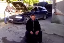 Thử công dụng của túi khí ôtô và cái kết bất ngờ