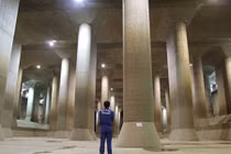 Chiêm ngưỡng hệ thống thoát nước ngầm siêu khủng ở Nhật Bản