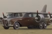 Choáng ngợp ô tô mang động cơ máy bay phản lực