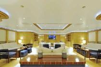 Cận cảnh siêu du thuyền vừa “hất đổ” tỷ phú Abramovich 