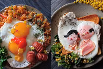 Bà mẹ gây sốt vì những món ăn trang trí đẹp mắt với hình thù ngộ nghĩnh