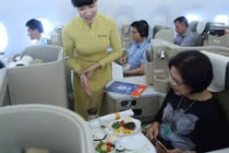 Thực đơn trên siêu máy bay Boeing 787 - 9 Dreamliner của VNA