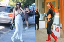 Thời trang bầu cực sexy của người mẫu áo tắm Emily Ratajkowski