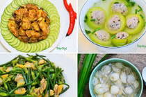 Thực đơn cơm nhà ngon đúng điệu ăn đứt ngoài hàng