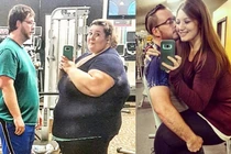 Kinh ngạc những cặp đôi “lột xác” nhờ tình yêu và nỗ lực giảm cân