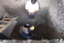 Xây bể chứa nước, 'đụng độ' quái thú 10.000 năm tuổi