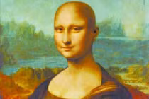 Nàng Monna Lisa đầu trọc hút sự quan tâm về ung thư