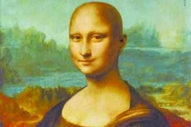 Nàng Monna Lisa đầu trọc hút sự quan tâm về ung thư