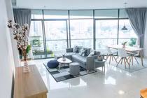 Ngắm ngôi nhà tuyệt đẹp, có giếng trời rộng thênh thang ở TPHCM