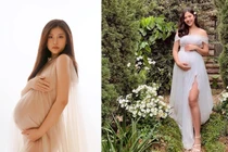 “Nóng mắt” thời trang bầu cực sexy của Chúng Huyền Thanh