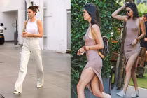 Kendall Jenner theo đuổi mốt thời trang thả rông vòng 1 gây “nhức mắt“