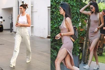 Kendall Jenner theo đuổi mốt thời trang thả rông vòng 1 gây “nhức mắt“