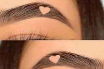 Lông mày xăm trái tim sẽ thành trào lưu của giới trẻ?