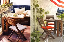 Tạo không gian nghỉ ngơi thư giãn ngoài ban công