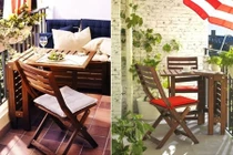 Tạo không gian nghỉ ngơi thư giãn ngoài ban công