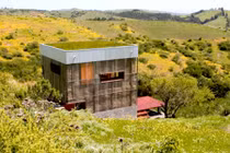 Ngắm nhà “khác người” mái phủ cỏ xanh chắn nhiệt