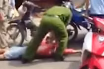 Tạm đình chỉ công tác thượng sĩ công an đánh dân nhập viện 