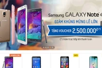 Mua sắm siêu giảm giá điện thoại cuối tuần (25-26/4/2015)