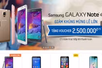 Mua sắm siêu giảm giá điện thoại cuối tuần (25-26/4/2015)
