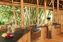 Ngôi nhà bằng tre độc đáo ở Bali