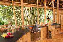 Ngôi nhà bằng tre độc đáo ở Bali