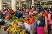 Kỳ lạ khu chợ 500 trăm tuổi chỉ toàn phụ nữ