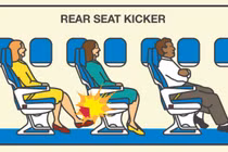 Những hành động kỳ dị của khách trên máy bay 