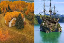 Những địa điểm bị bỏ hoang đẹp “mê hồn” khi lên ảnh