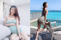 Chiêu giảm cân sau sinh của nữ tiếp viên hàng không 9X nóng bỏng