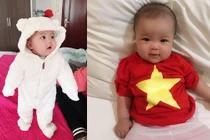 Những hình ảnh cực đáng yêu của con gái Quế Ngọc Hải