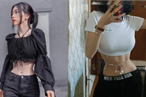Gu thời trang sexy khoe vòng eo nhỏ khó tin chỉ 52cm của cô gái Sài thành