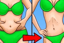 Cách giảm vòng eo thon gọn chỉ với 5 phút mỗi ngày