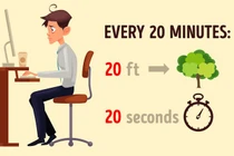 Các bài tập tránh mỏi mắt cho sĩ tử khi học ôn bài nhiều